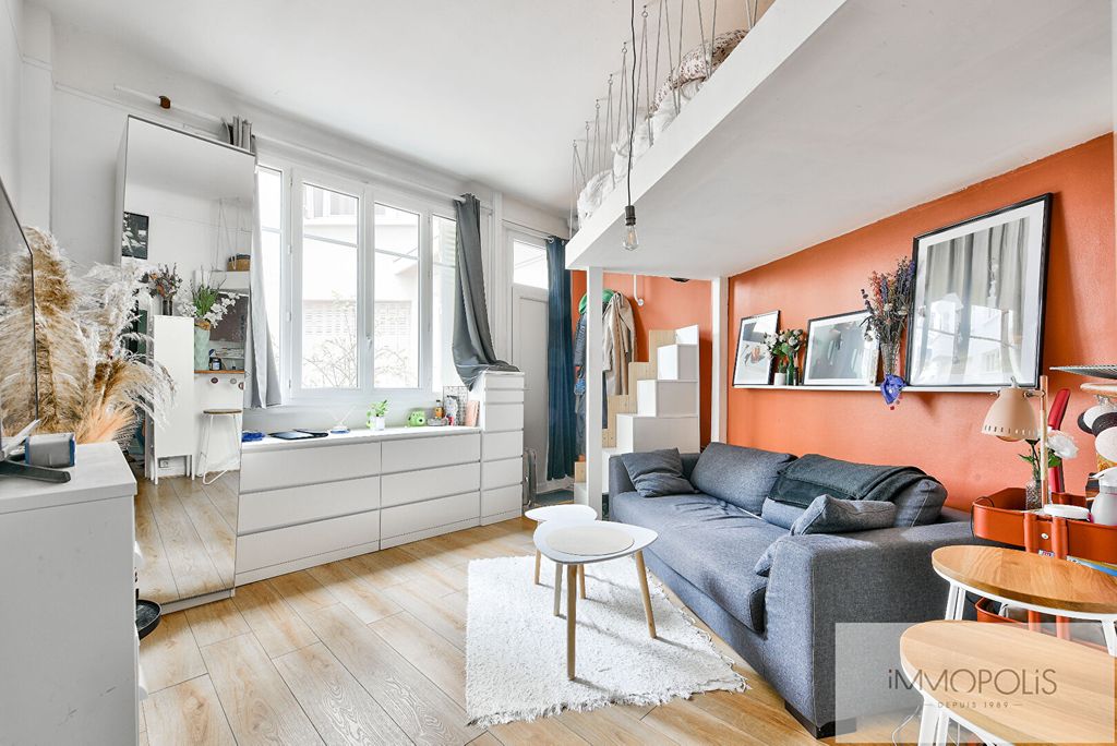 Achat studio à vendre 22 m² - Paris 18ème arrondissement