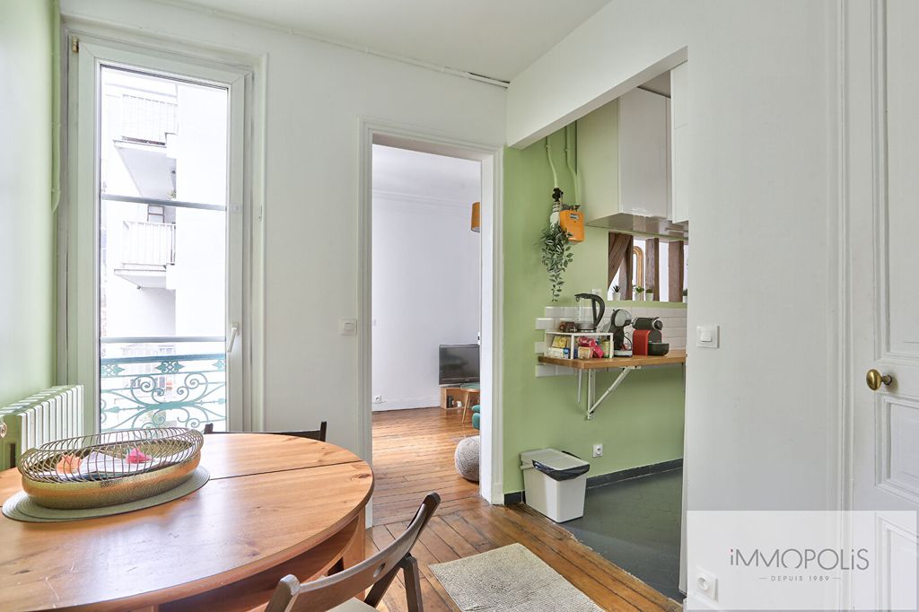 Achat appartement à vendre 3 pièces 42 m² - Paris 18ème arrondissement