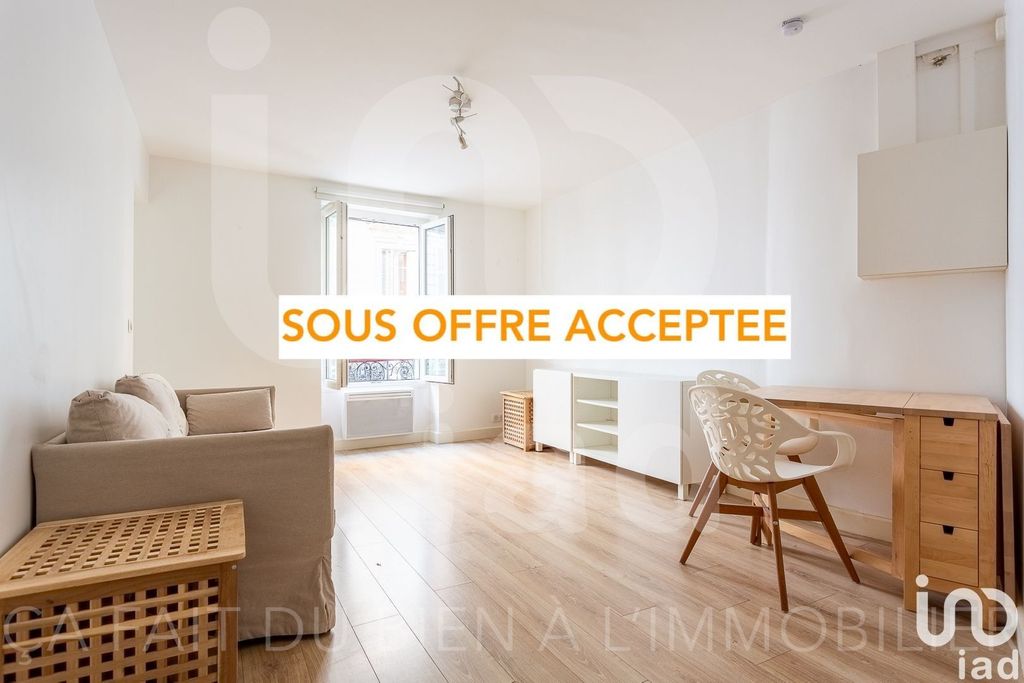Achat appartement à vendre 2 pièces 37 m² - Paris 18ème arrondissement