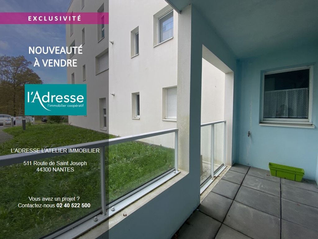 Achat appartement à vendre 2 pièces 48 m² - Nantes