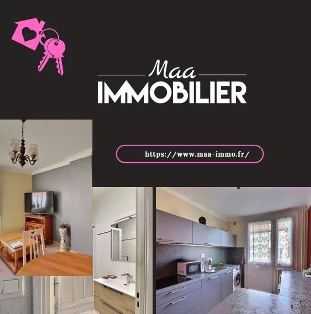 Achat appartement à vendre 2 pièces 56 m² - Firminy