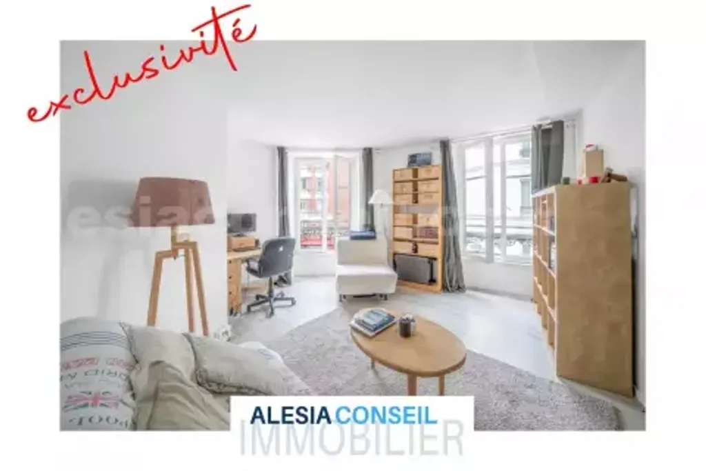 Achat studio à vendre 25 m² - Paris 14ème arrondissement