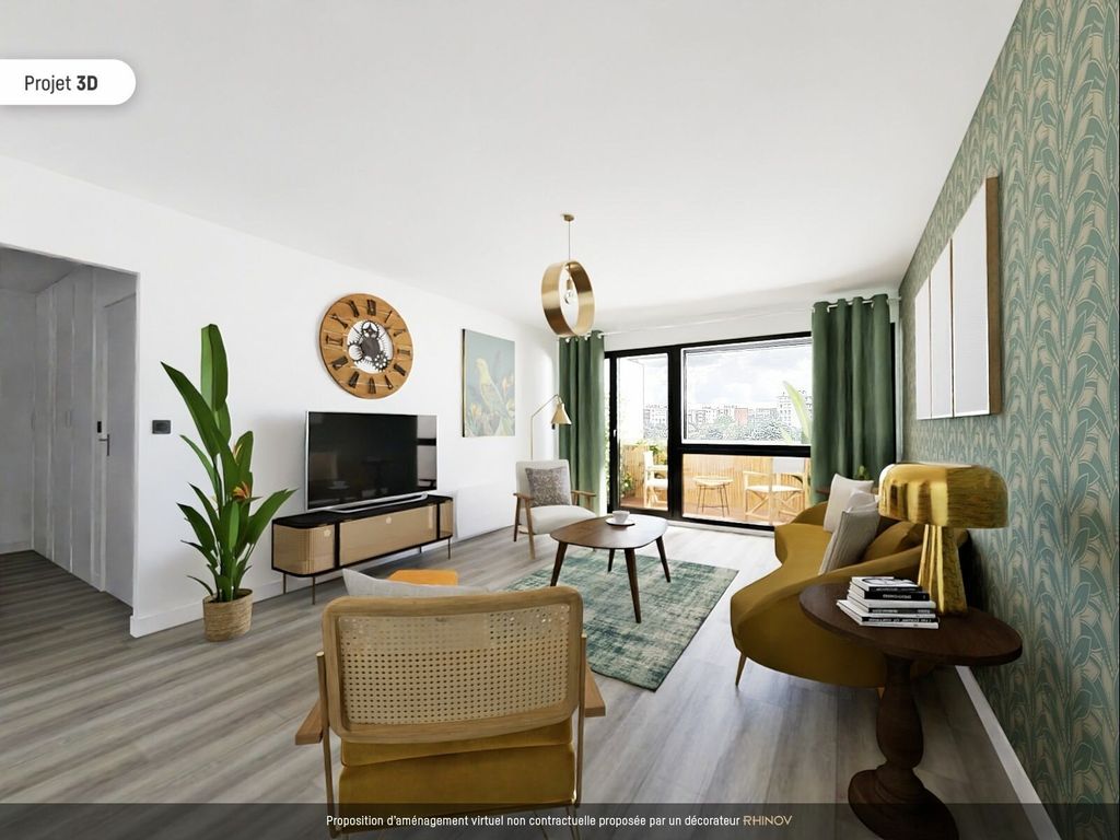 Achat appartement à vendre 4 pièces 102 m² - Villeurbanne