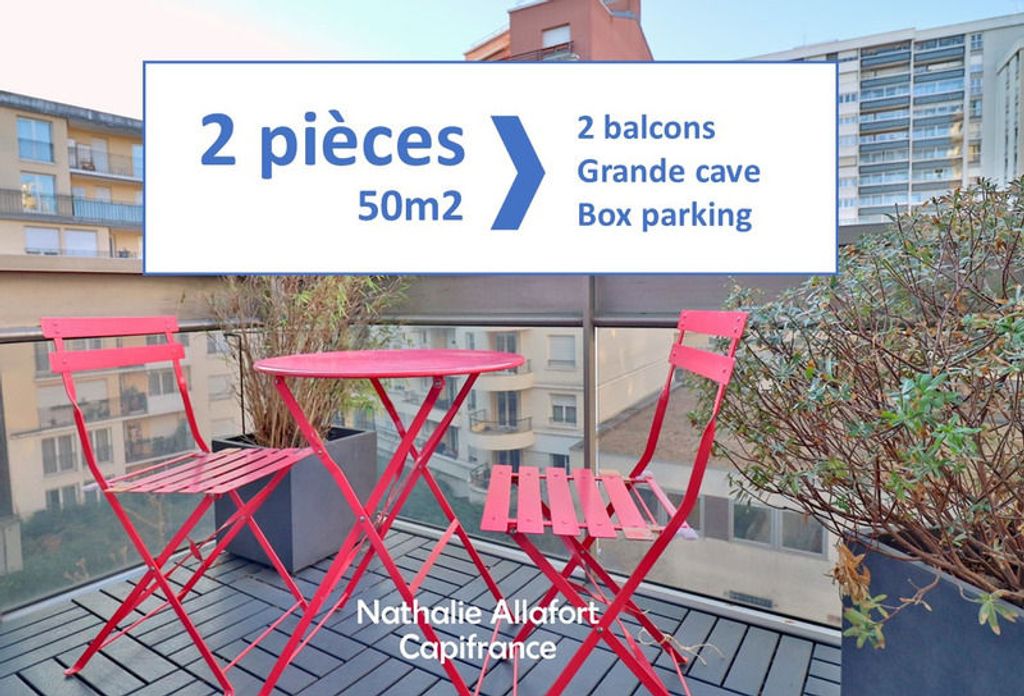 Achat appartement à vendre 2 pièces 50 m² - Montrouge