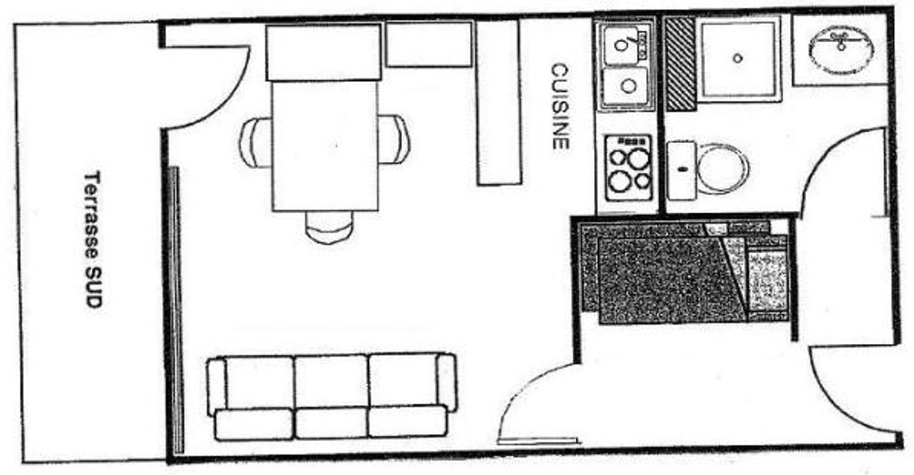 Achat appartement 1 pièce(s) Peisey-Nancroix