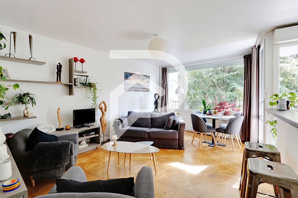 Achat appartement à vendre 4 pièces 82 m² - Paris 19ème arrondissement