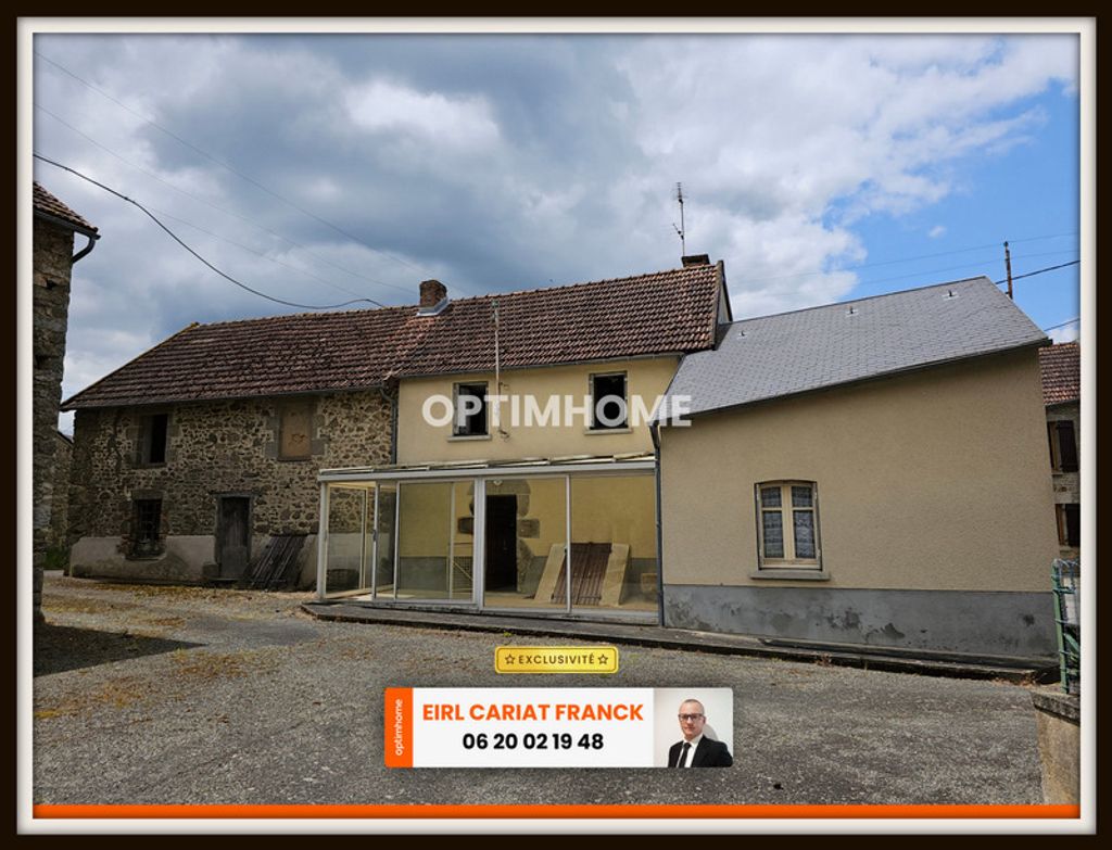 Achat maison à vendre 1 chambre 90 m² - Saint-Pierre-de-Fursac