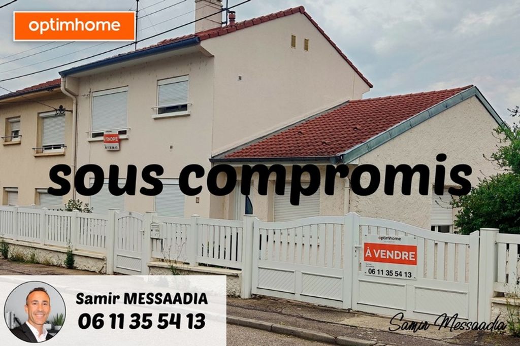 Achat maison à vendre 3 chambres 112 m² - Pont-Saint-Vincent