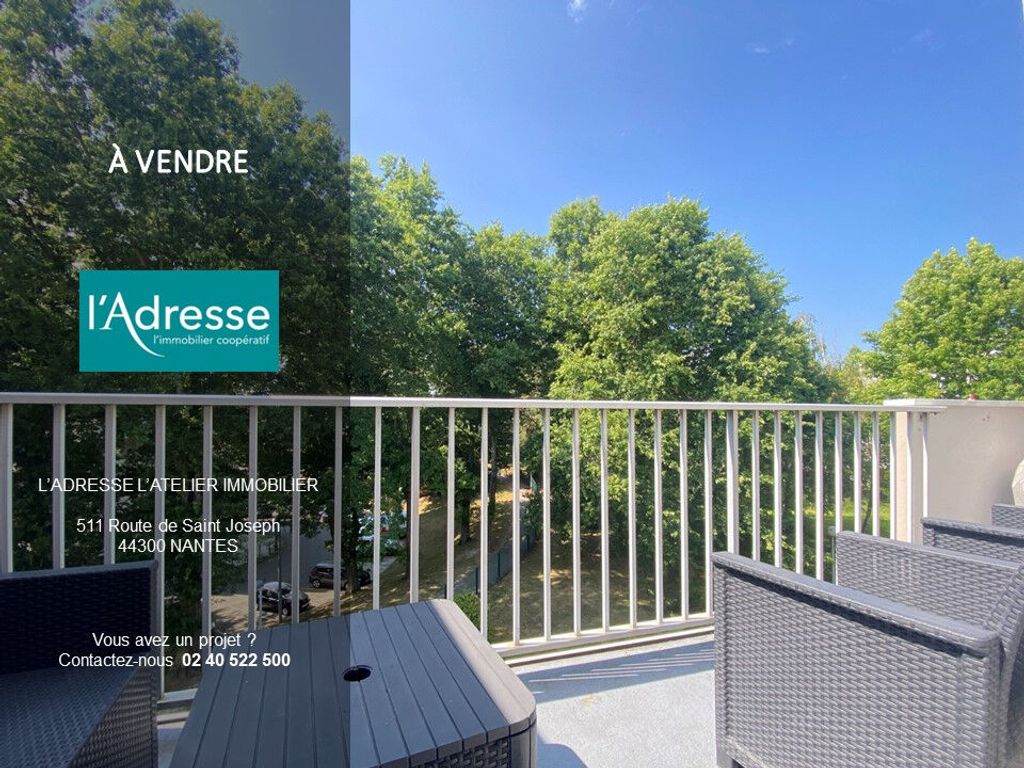 Achat appartement à vendre 4 pièces 76 m² - Nantes