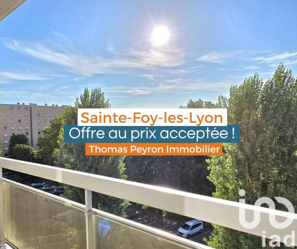 Achat appartement à vendre 3 pièces 60 m² - Sainte-Foy-lès-Lyon