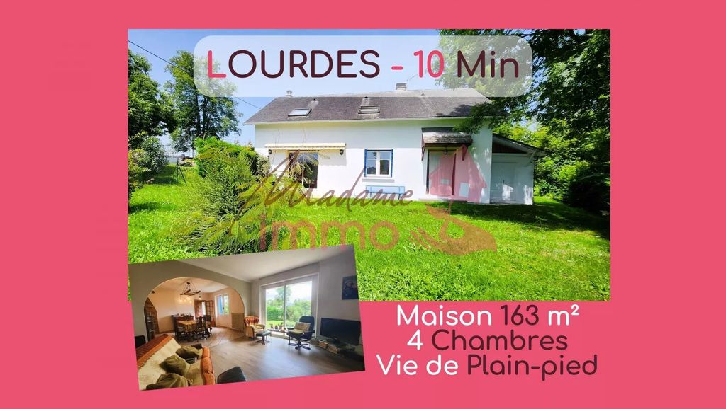 Achat maison à vendre 4 chambres 163 m² - Lourdes