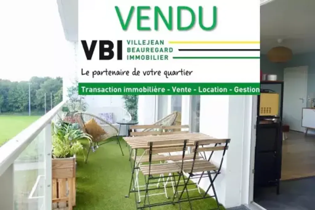 Achat appartement à vendre 3 pièces 63 m² - Rennes