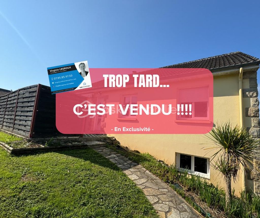 Achat maison à vendre 4 chambres 92 m² - Port-Brillet