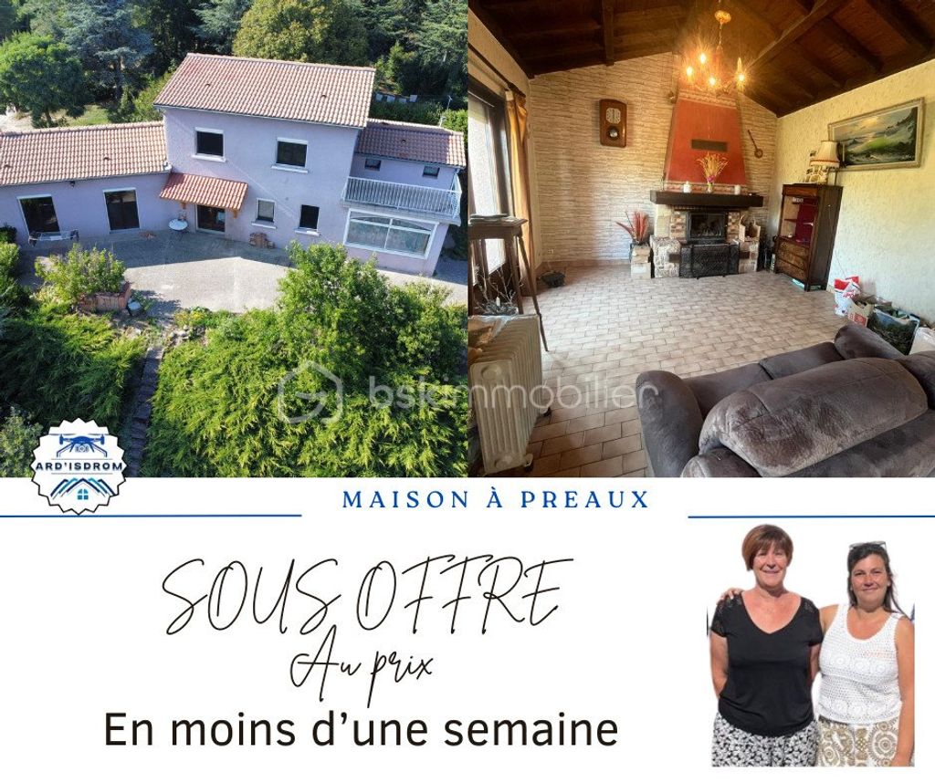 Achat maison à vendre 3 chambres 133 m² - Préaux