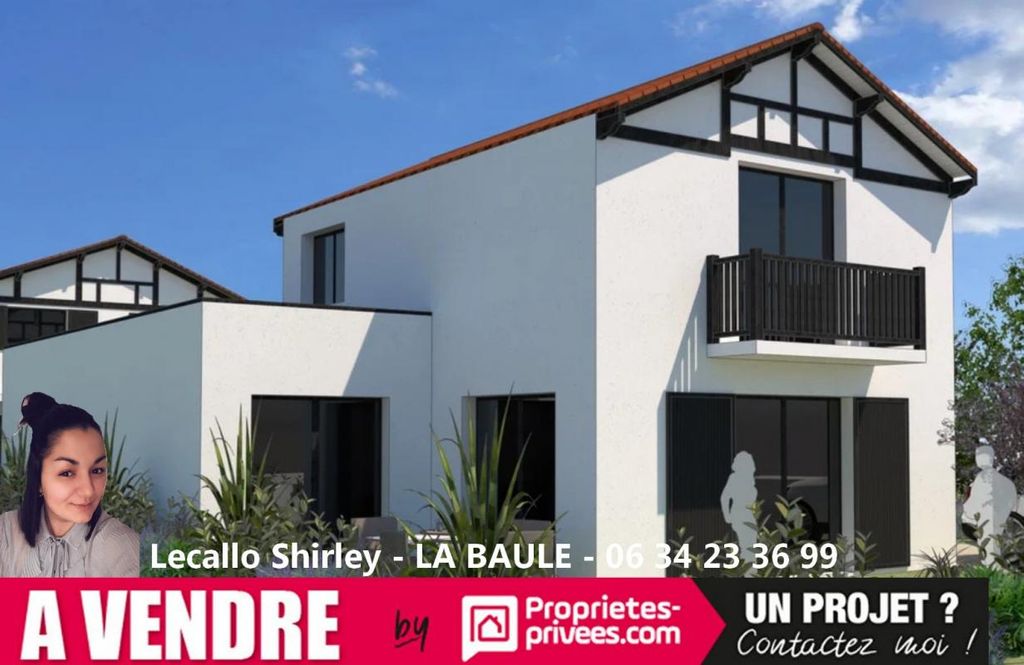 Achat maison à vendre 3 chambres 84 m² - La Baule-Escoublac