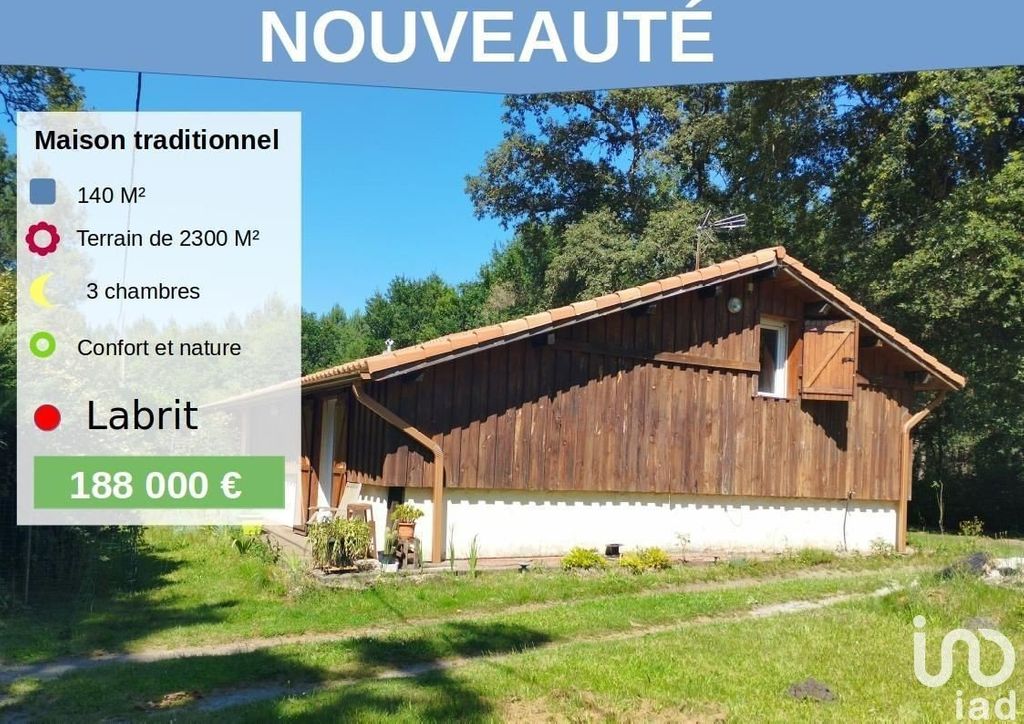 Achat maison à vendre 4 chambres 148 m² - Lencouacq