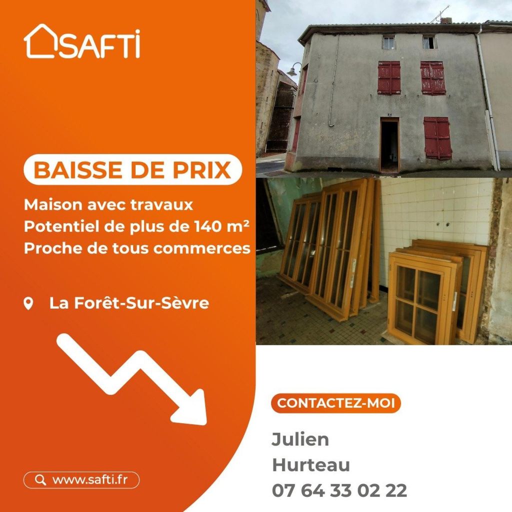 Achat maison 4 chambre(s) - La Forêt-sur-Sèvre