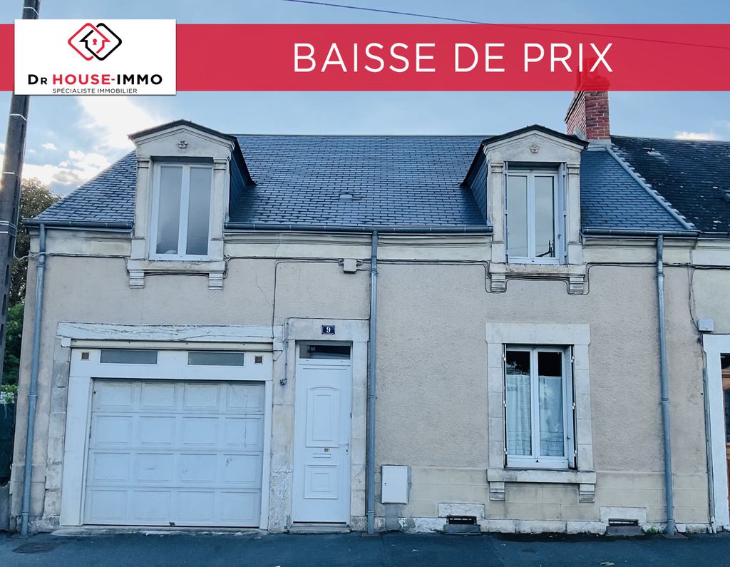 Achat maison à vendre 3 chambres 120 m² - Châteauroux