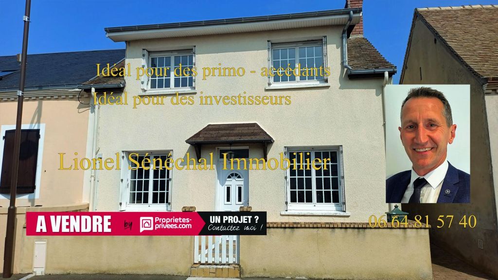 Achat maison à vendre 2 chambres 82 m² - Joué-l'Abbé