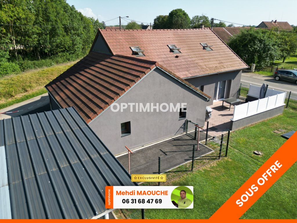 Achat maison à vendre 3 chambres 140 m² - Longwy-sur-le-Doubs