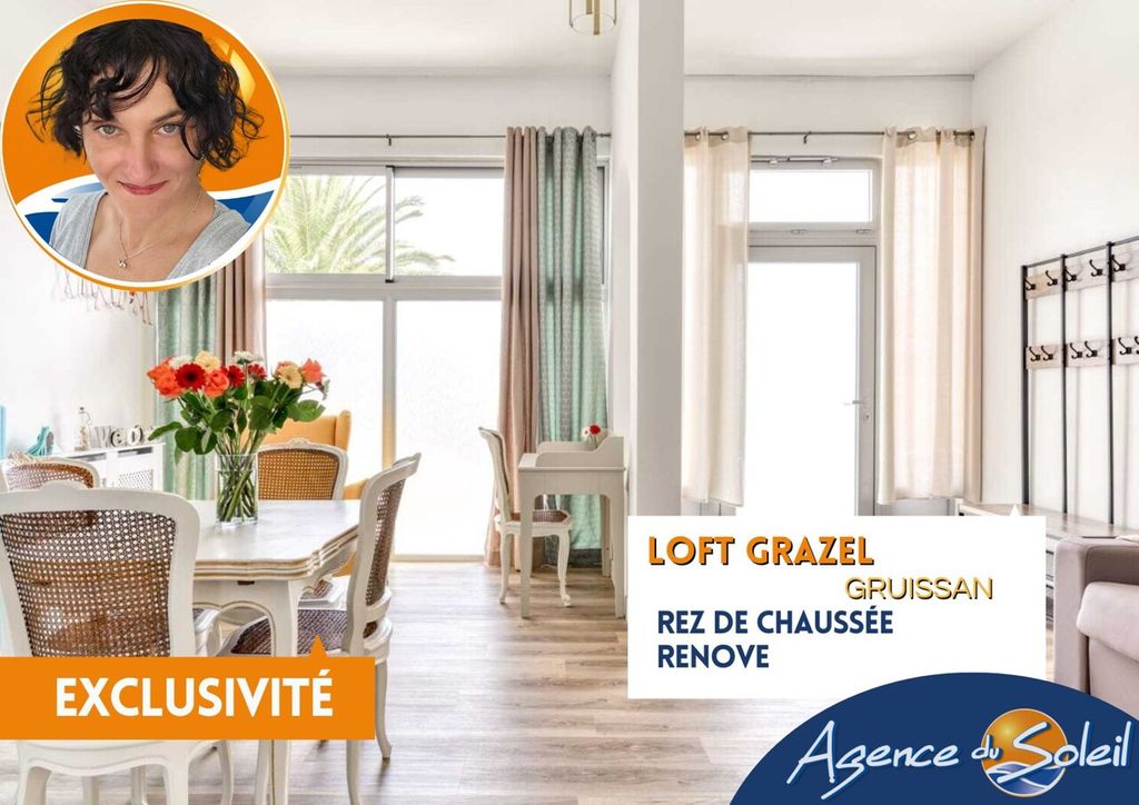 Achat loft à vendre 1 pièce 42 m² - Gruissan