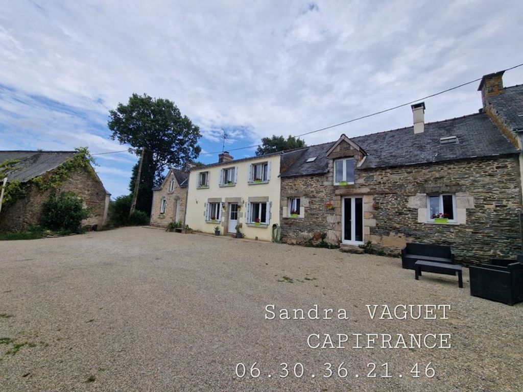 Achat maison à vendre 5 chambres 233 m² - Saint-Thuriau