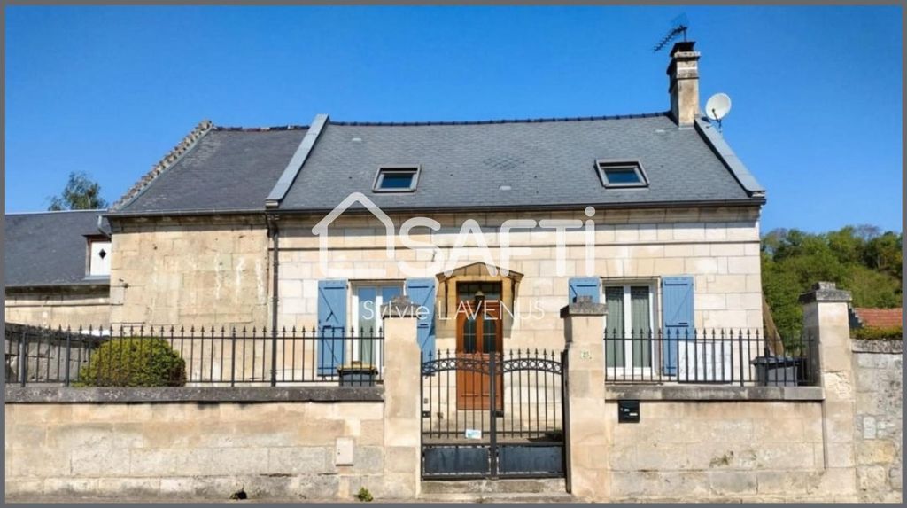 Achat maison à vendre 2 chambres 105 m² - Cœuvres-et-Valsery