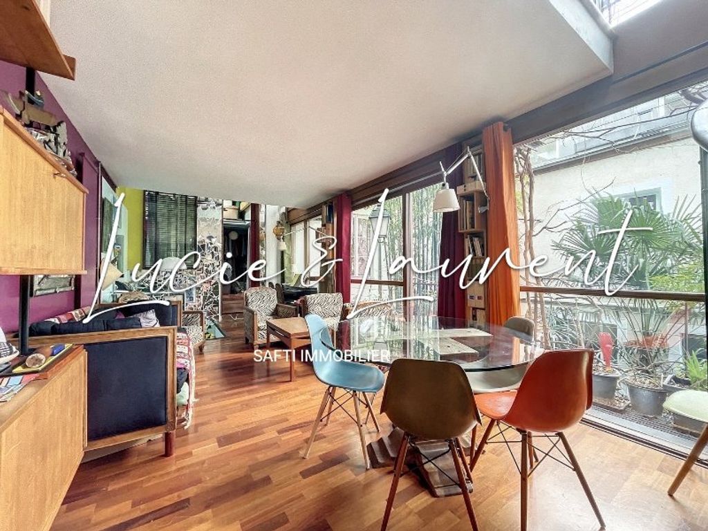 Achat maison à vendre 4 chambres 176 m² - Paris 19ème arrondissement