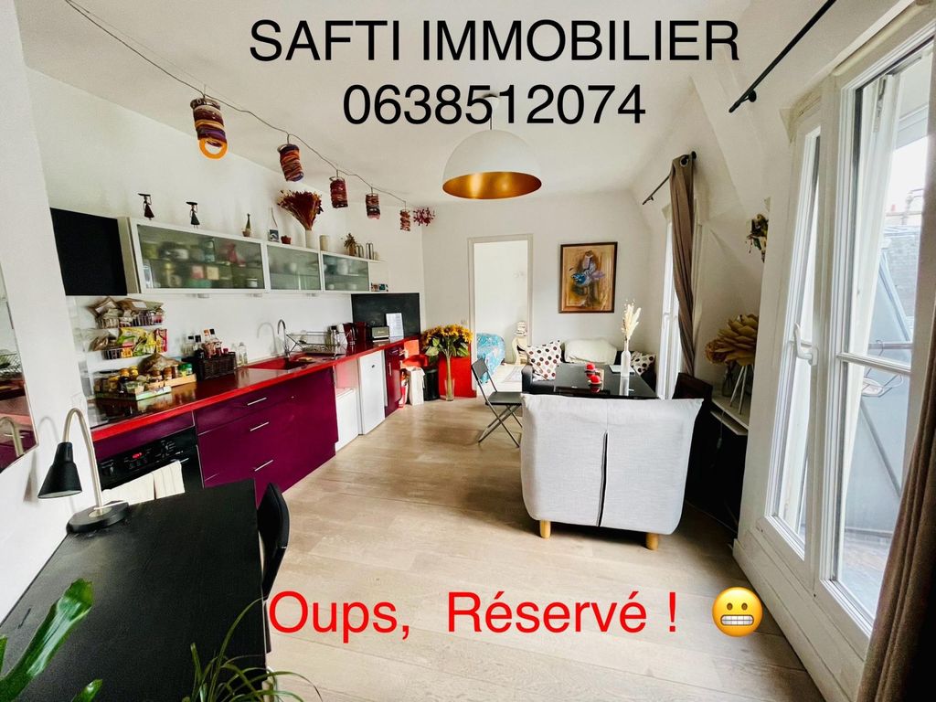 Achat appartement à vendre 2 pièces 30 m² - Paris 10ème arrondissement