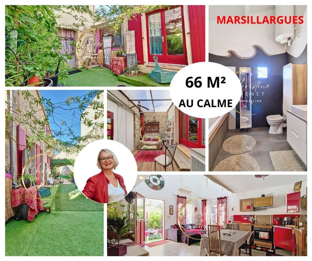 Achat appartement à vendre 3 pièces 66 m² - Marsillargues