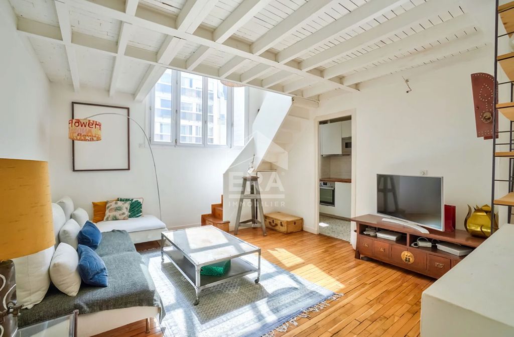 Achat duplex à vendre 2 pièces 44 m² - Paris 17ème arrondissement