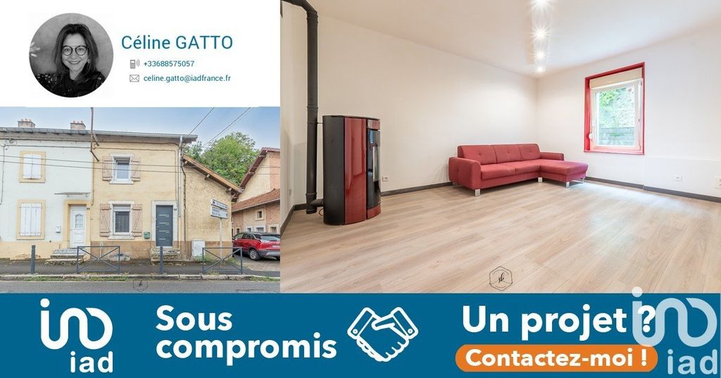 Achat maison à vendre 2 chambres 71 m² - Moyeuvre-Grande