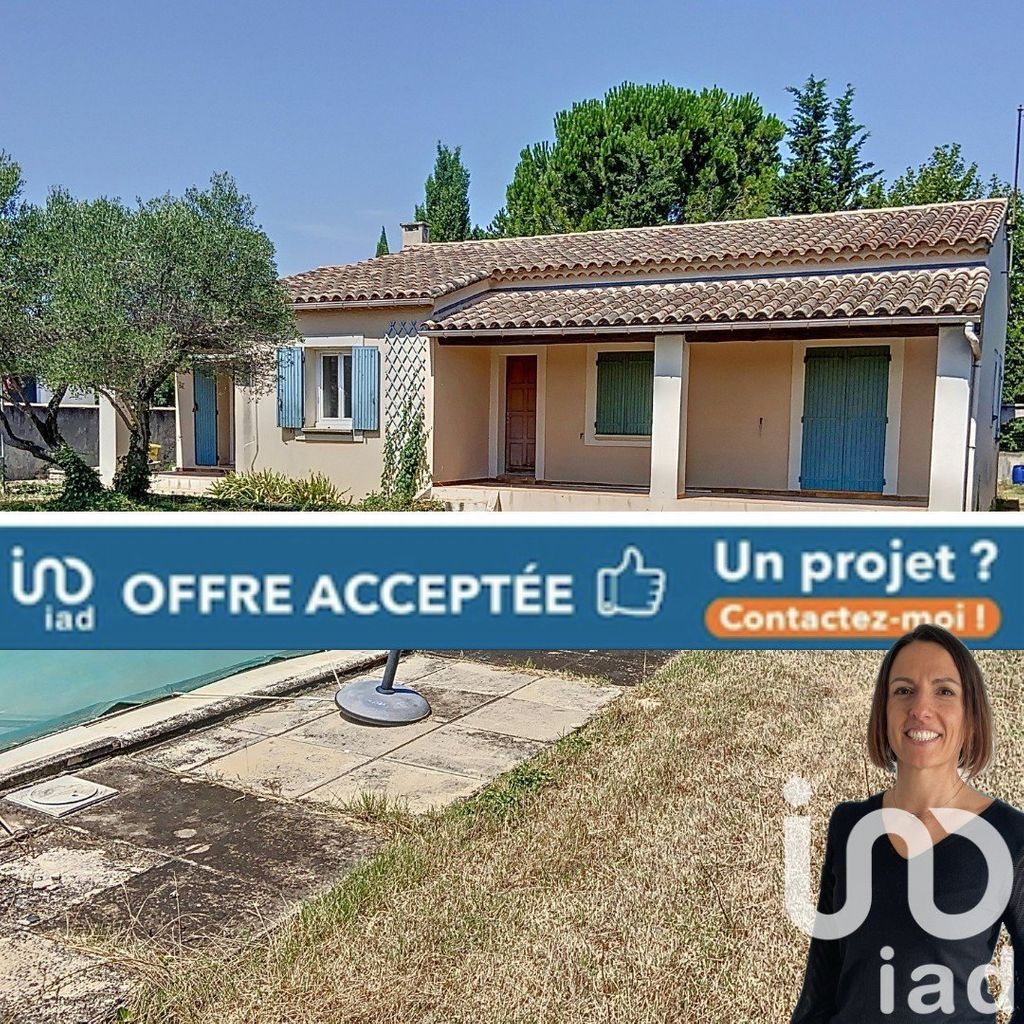 Achat maison à vendre 3 chambres 102 m² - Saint-Saturnin-lès-Avignon