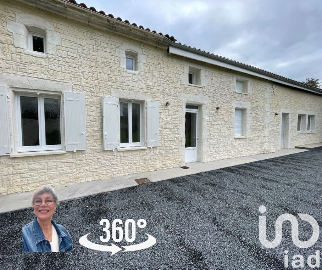 Achat maison à vendre 4 chambres 130 m² - Saint-Ciers-du-Taillon