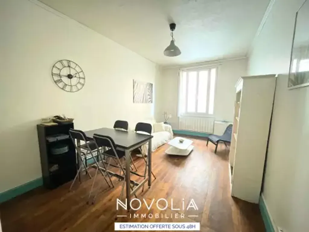 Achat appartement à vendre 3 pièces 54 m² - Lyon 7ème arrondissement