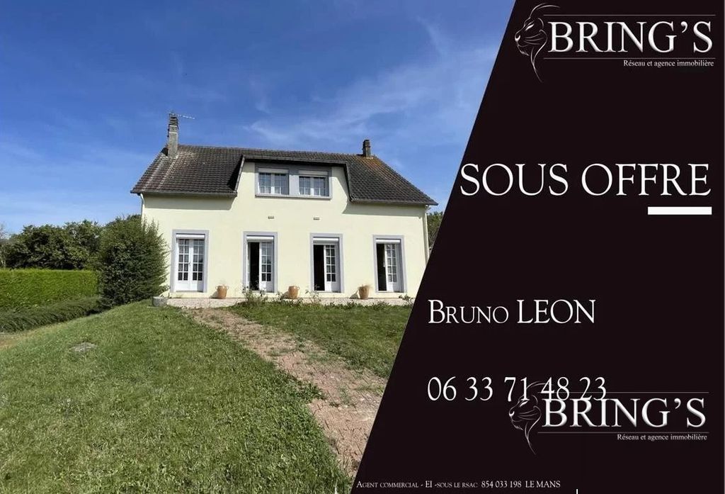 Achat maison à vendre 4 chambres 133 m² - Condé-sur-Sarthe