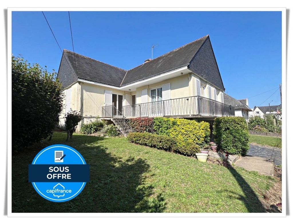 Achat maison à vendre 5 chambres 119 m² - Pontivy