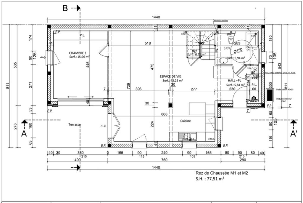 Achat maison 4 chambre(s) - Saint-Suliac