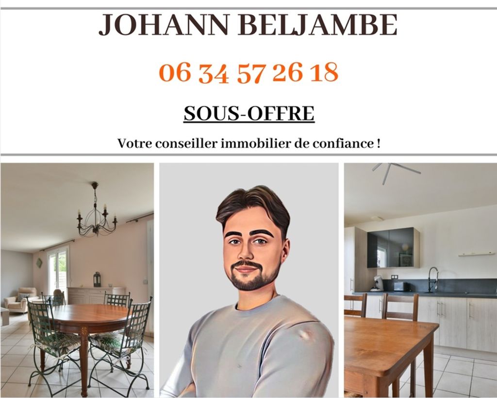 Achat maison à vendre 3 chambres 90 m² - Nonancourt