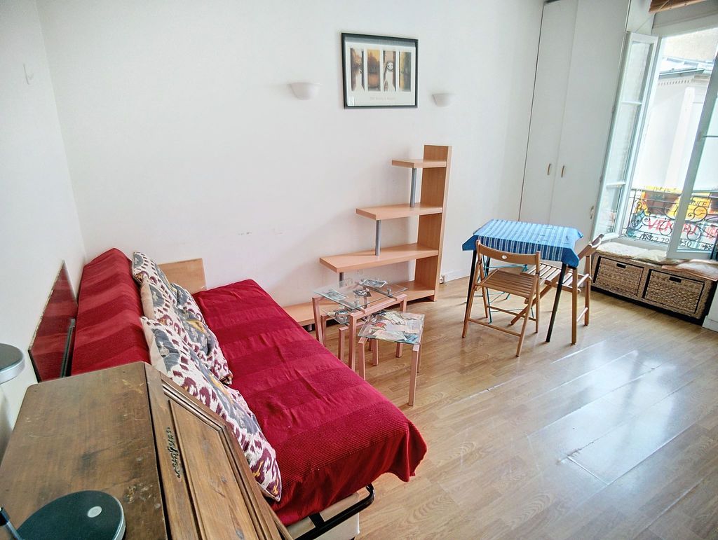 Achat studio à vendre 20 m² - Paris 18ème arrondissement