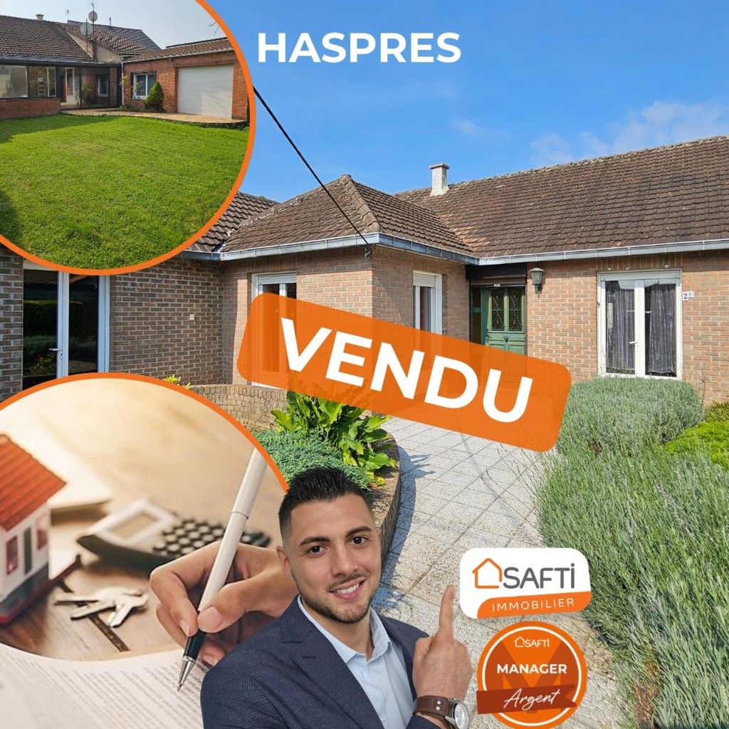 Achat maison à vendre 3 chambres 150 m² - Haspres