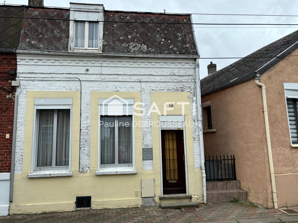 Achat maison à vendre 2 chambres 66 m² - Le Cateau-Cambrésis