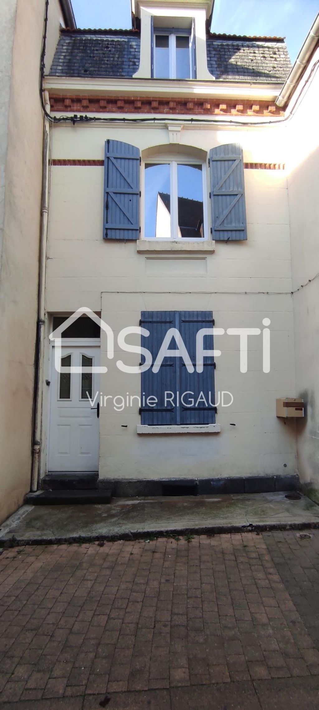 Achat maison à vendre 4 chambres 79 m² - Montluçon