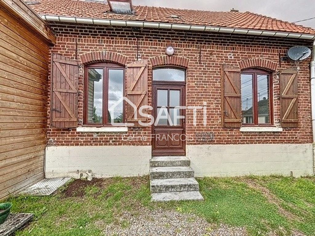 Achat maison à vendre 1 chambre 64 m² - Étricourt-Manancourt