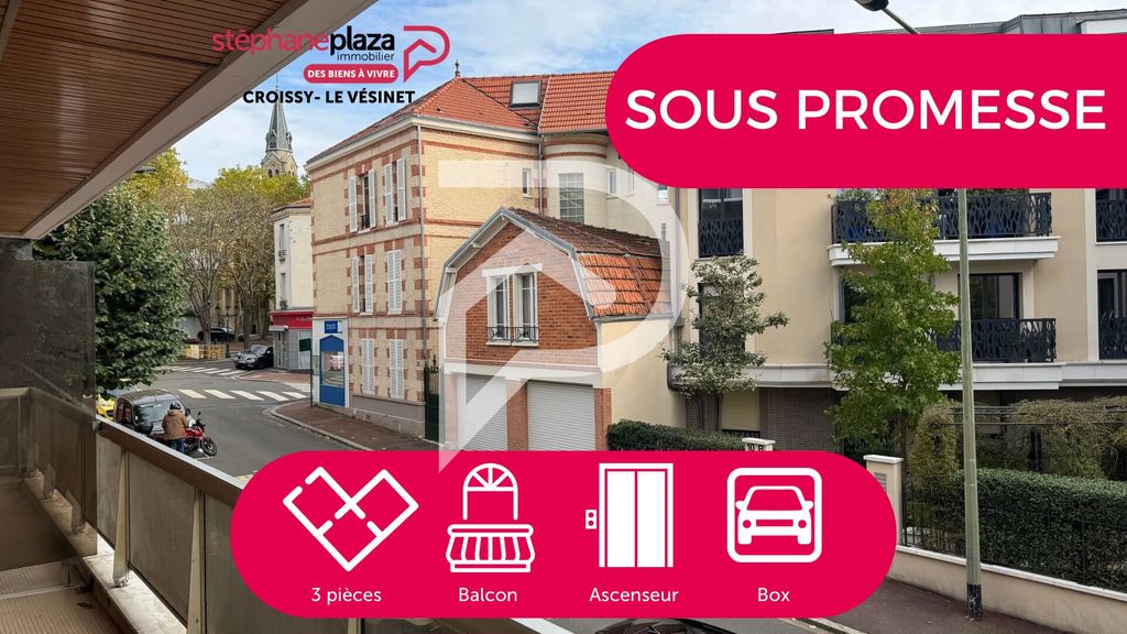 Achat appartement à vendre 3 pièces 73 m² - Le Vésinet