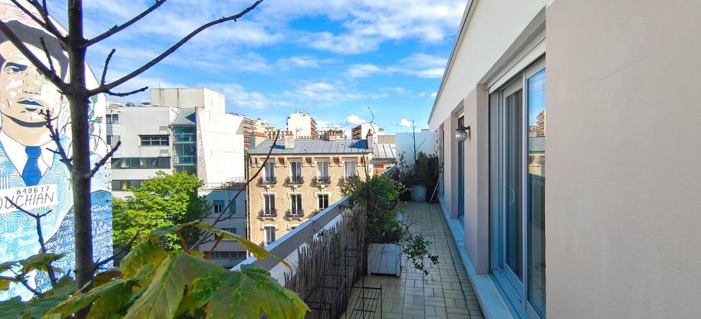 Achat appartement à vendre 3 pièces 73 m² - Paris 20ème arrondissement