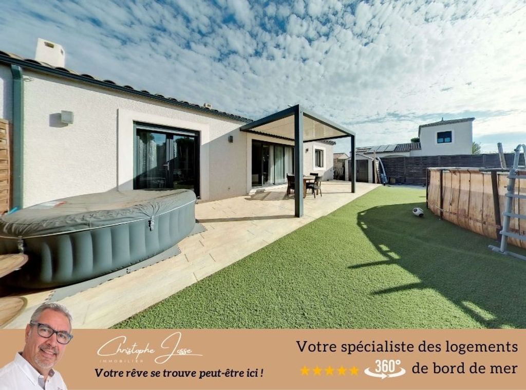 Achat maison à vendre 4 chambres 109 m² - Port-la-Nouvelle