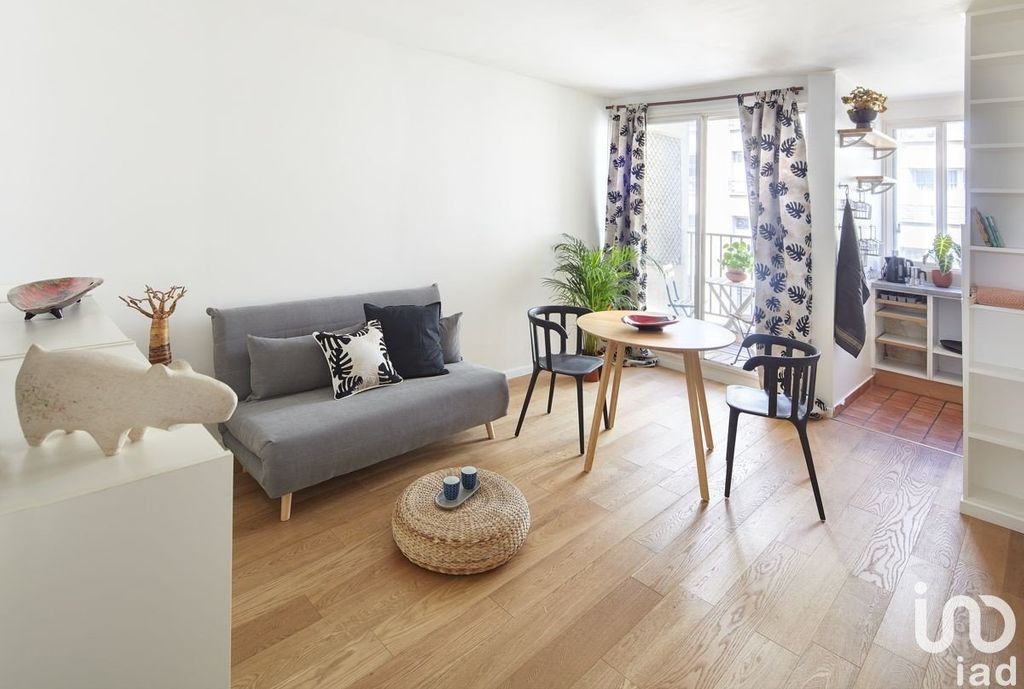 Achat studio à vendre 34 m² - Paris 20ème arrondissement