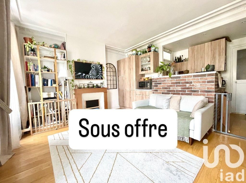 Achat appartement à vendre 4 pièces 64 m² - Paris 15ème arrondissement