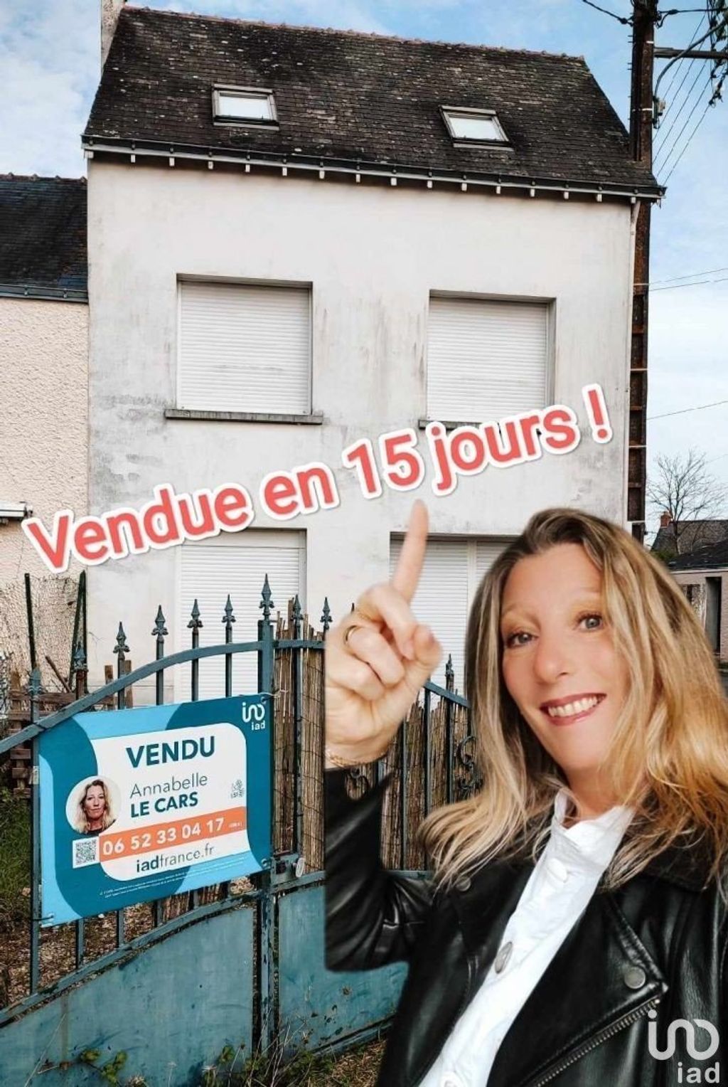 Achat maison à vendre 3 chambres 91 m² - Saint-Joachim